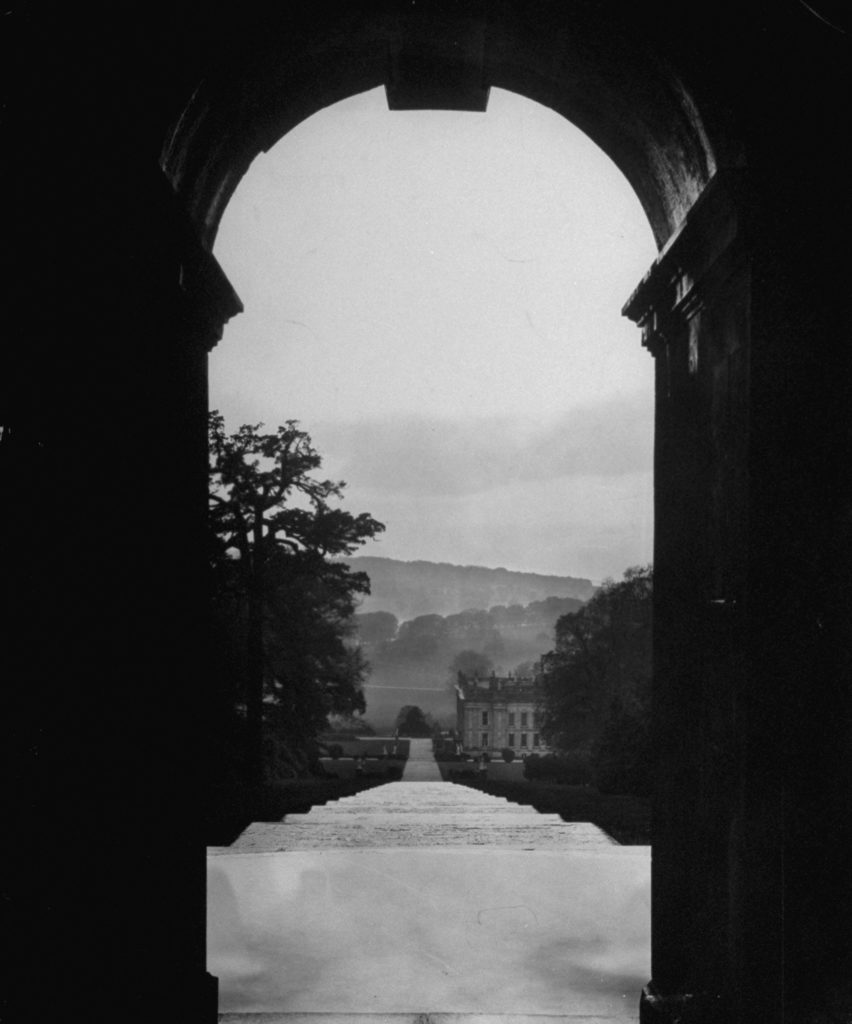 Architecture of an English castle. (Photo by Ian Smith/The LIFE Picture Collection © Meredith Corporation)