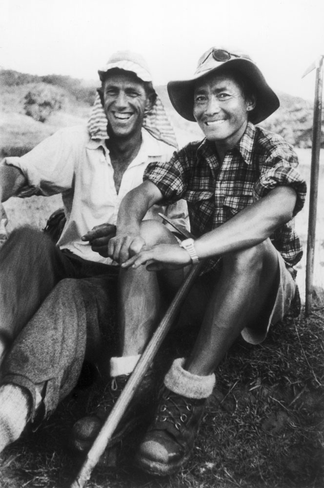 Edmund Hillary and Tenzing Norgay 1953