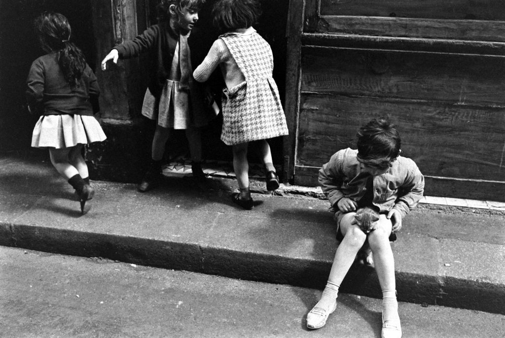 Paris street scene, 1963.