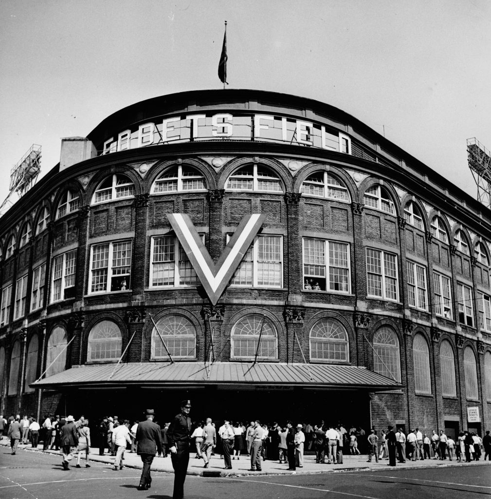 Ebbets Field, 55 Sullivan Place, Brooklyn, 1946.