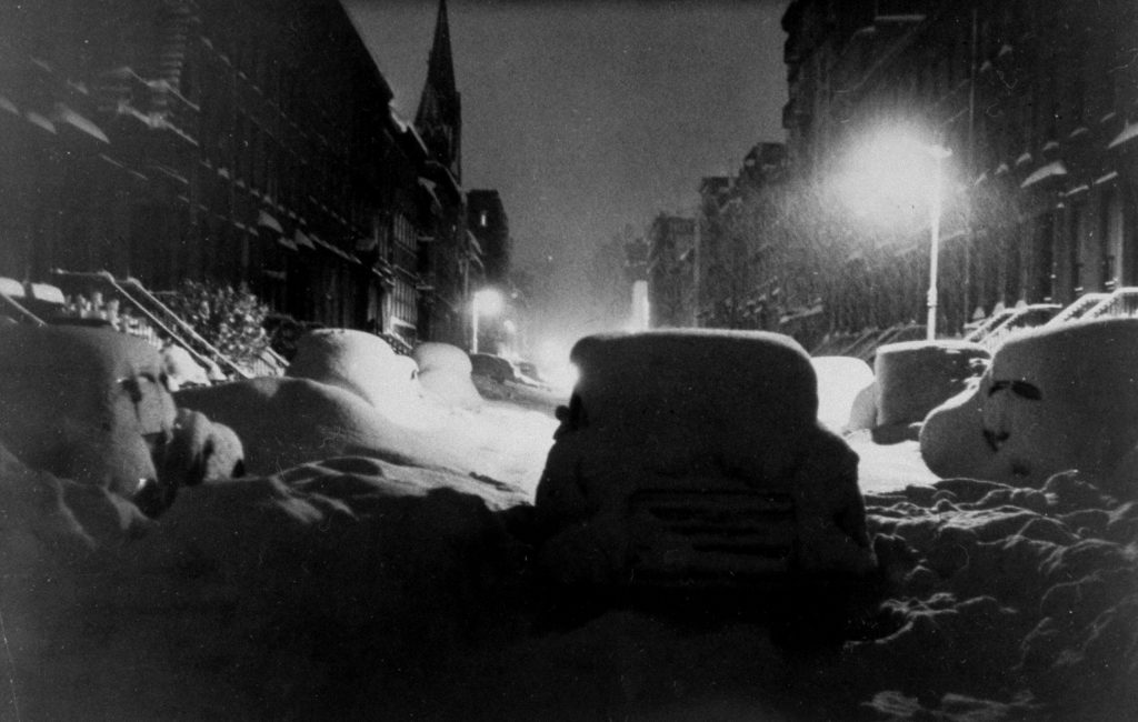 Blizzard, New York City, December 1947.