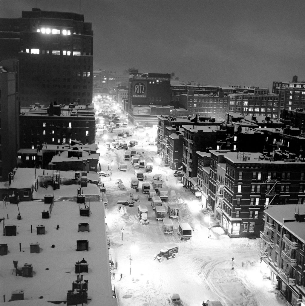 Blizzard, New York City, December 1947.