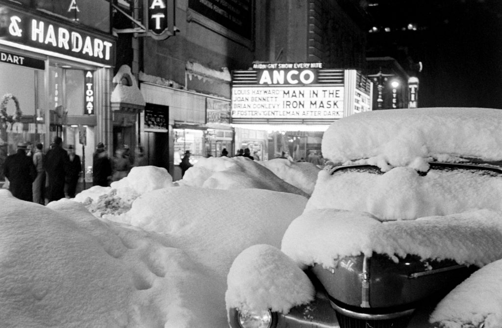 Blizzard, New York City, December 1947.