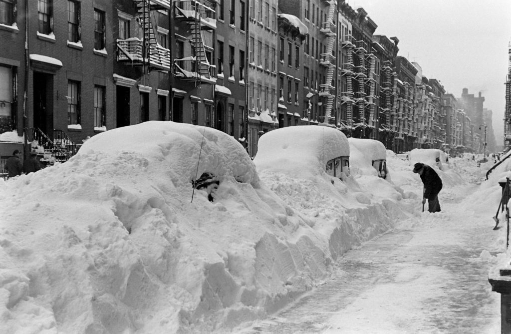 Blizzard, New York City, December 1947.