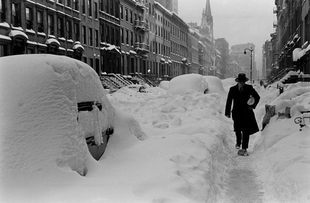 Blizzard, New York City, December 1947.