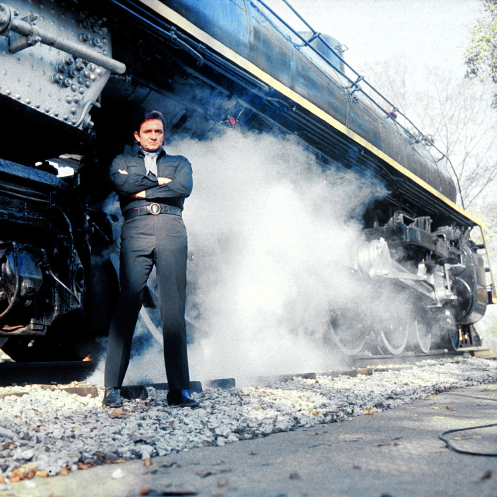 Johnny Cash in Tennessee, 1969.