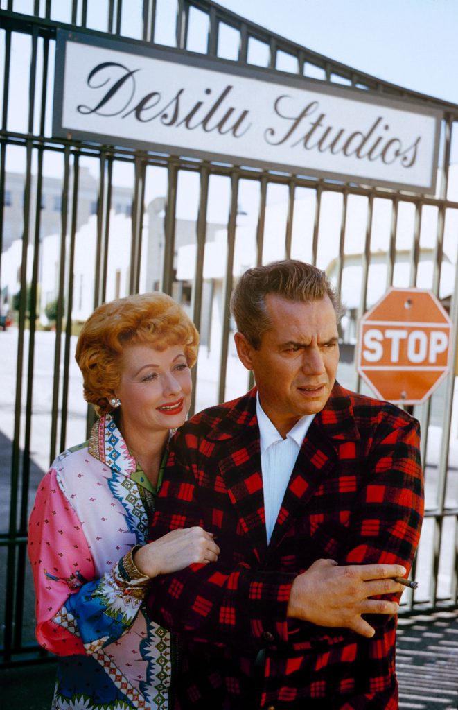 Lucille Ball and Desi Arnaz