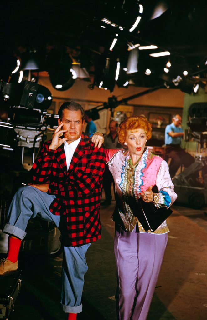 Lucille Ball and Desi Arnaz