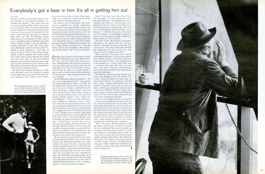 Page spreads from the February 6, 1970, issue of LIFE magazine.