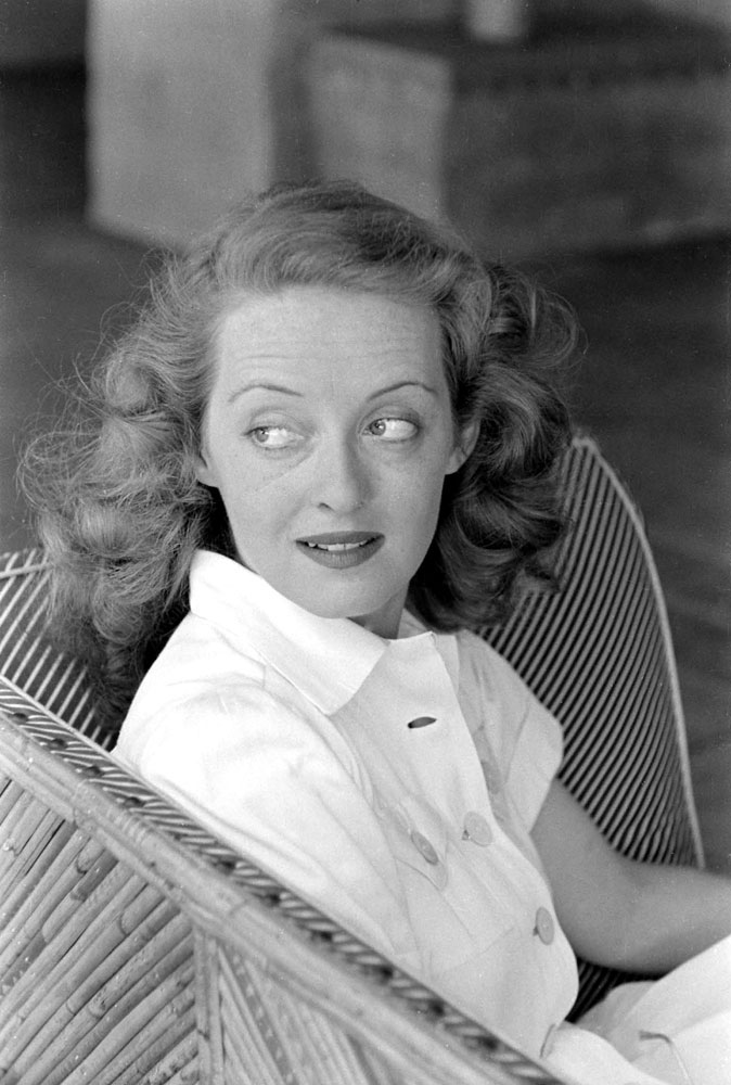 Bette Davis at home in Beverly Hills California, 1939