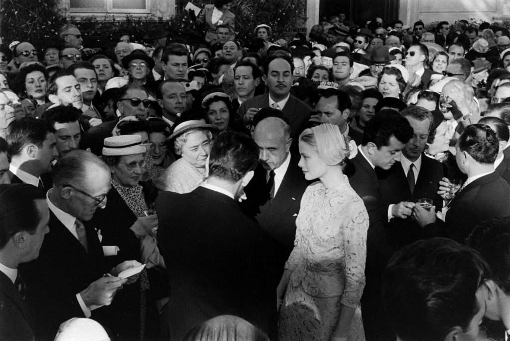 Grace Kelly in Monaco before her wedding, April 1956.