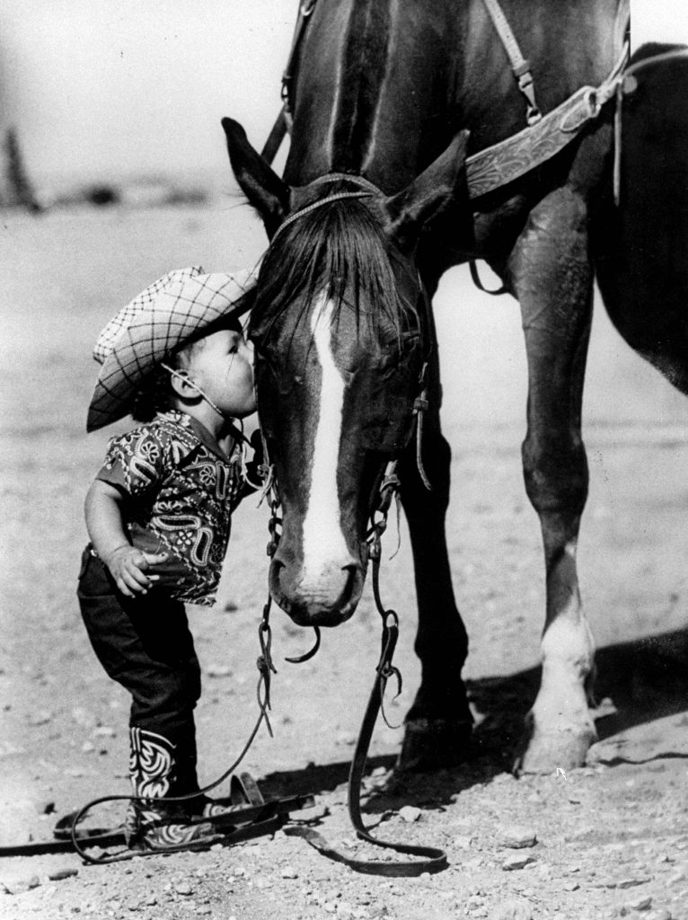 The Youngest Cowgirl in 1955