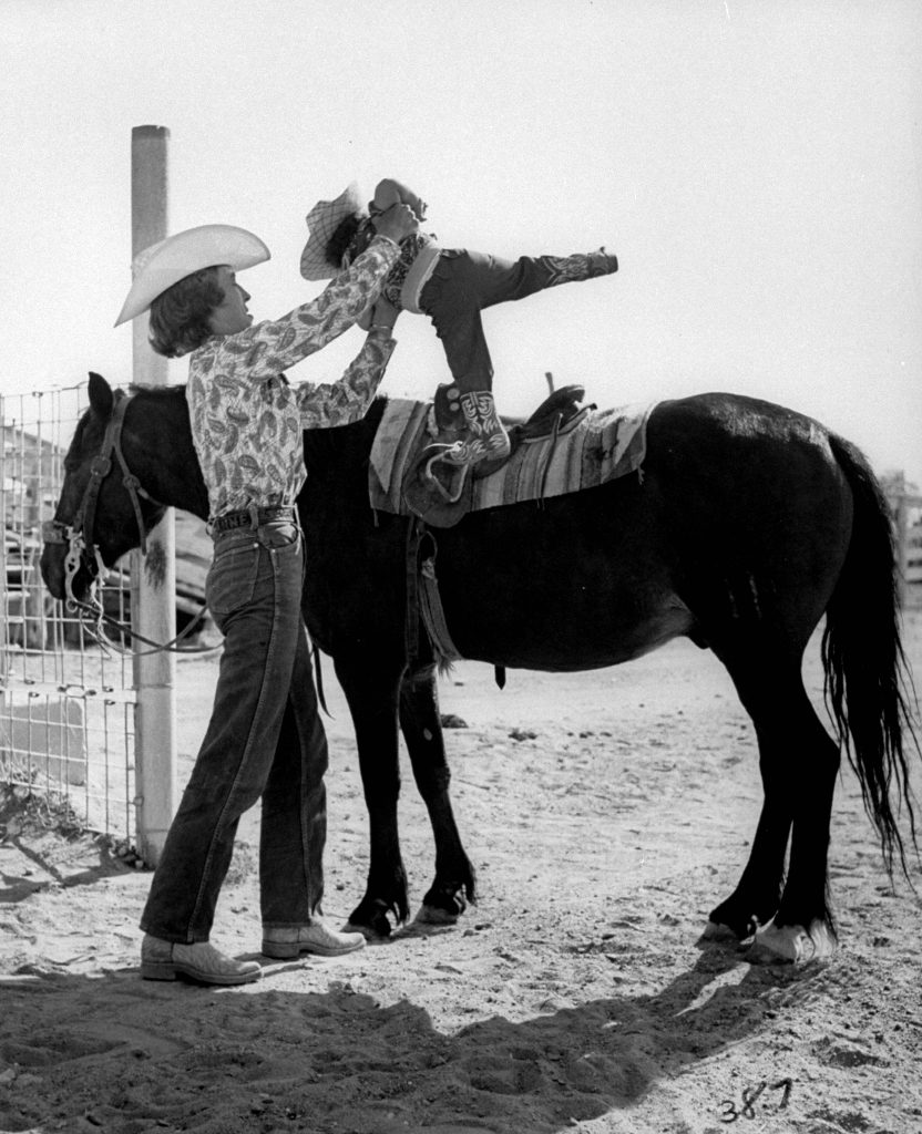 The Youngest Cowgirl in 1955