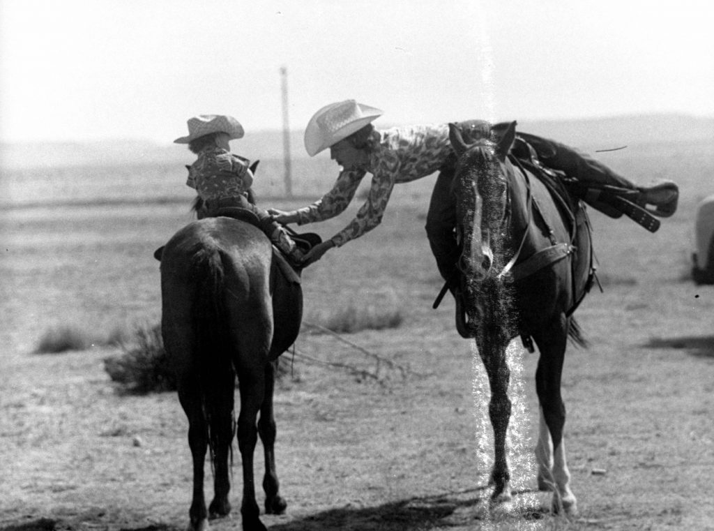 The Youngest Cowgirl in 1955