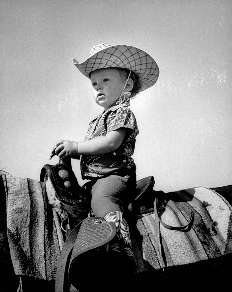 The Youngest Cowgirl in 1955