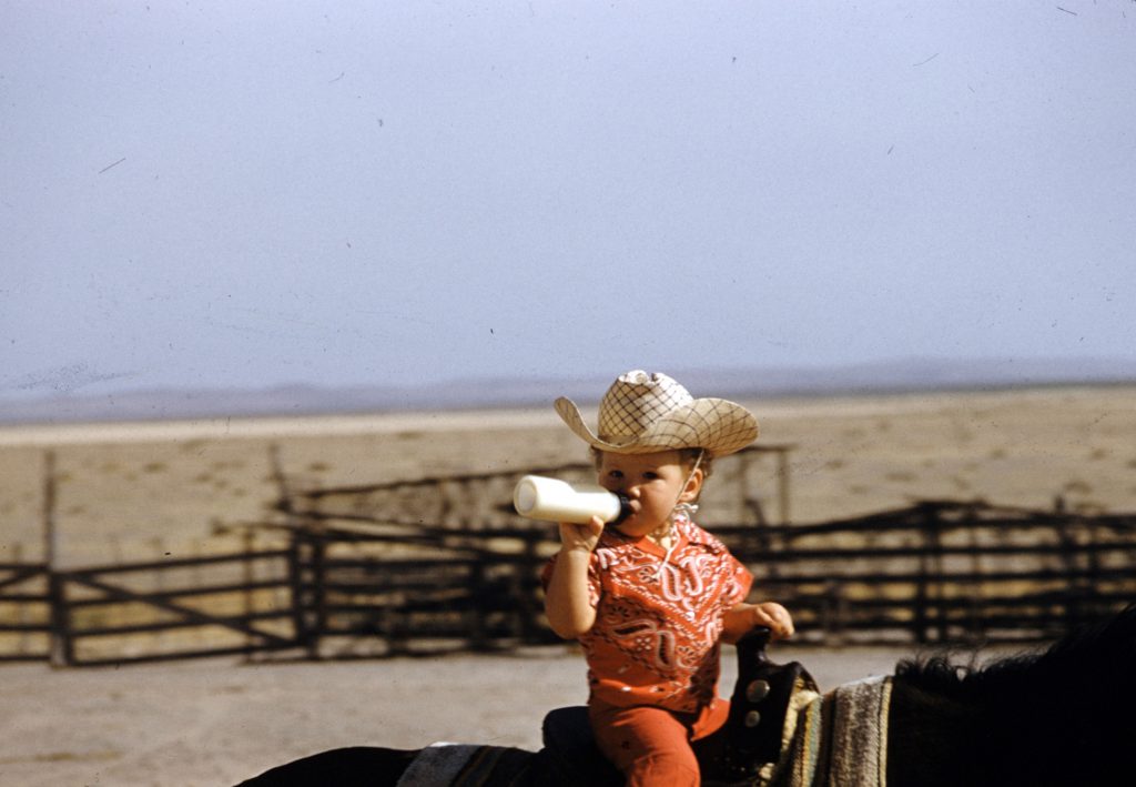 The Youngest Cowgirl in 1955