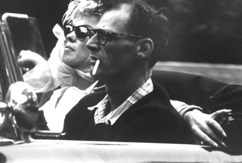 Marilyn Monroe and Arthur Miller 1956