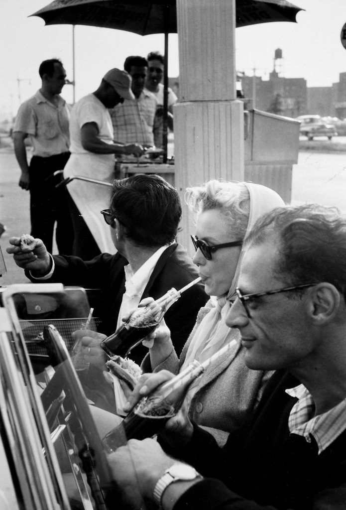 Marilyn Monroe and Arthur Miller 1956