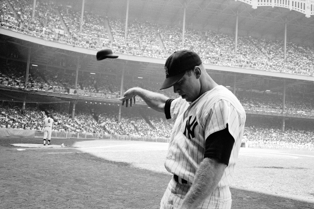 Mickey Mantle, New York, New York, 1965.