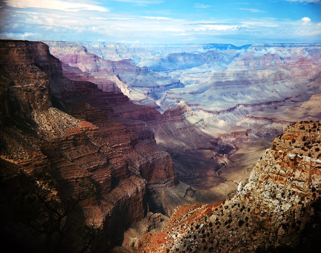 Grand Canyon National Park in color, 1947.