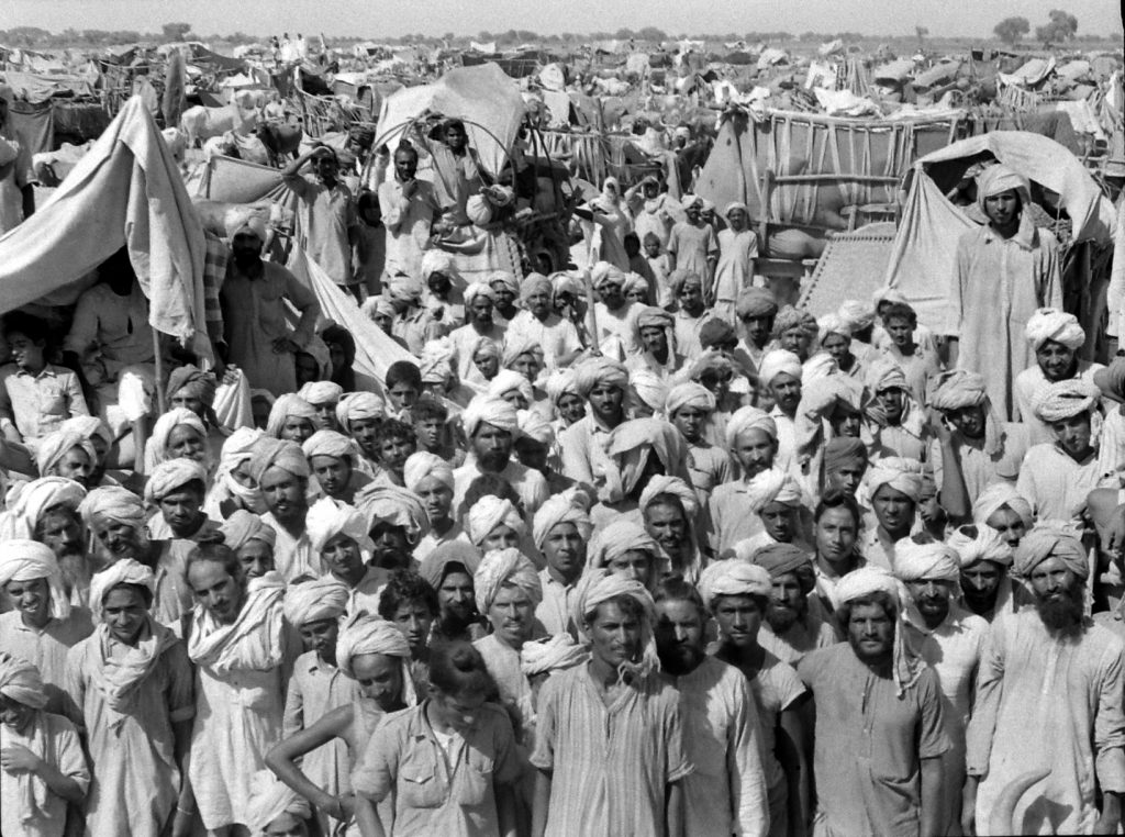 Five million Indians fleeing ruing the great migration in 1947.