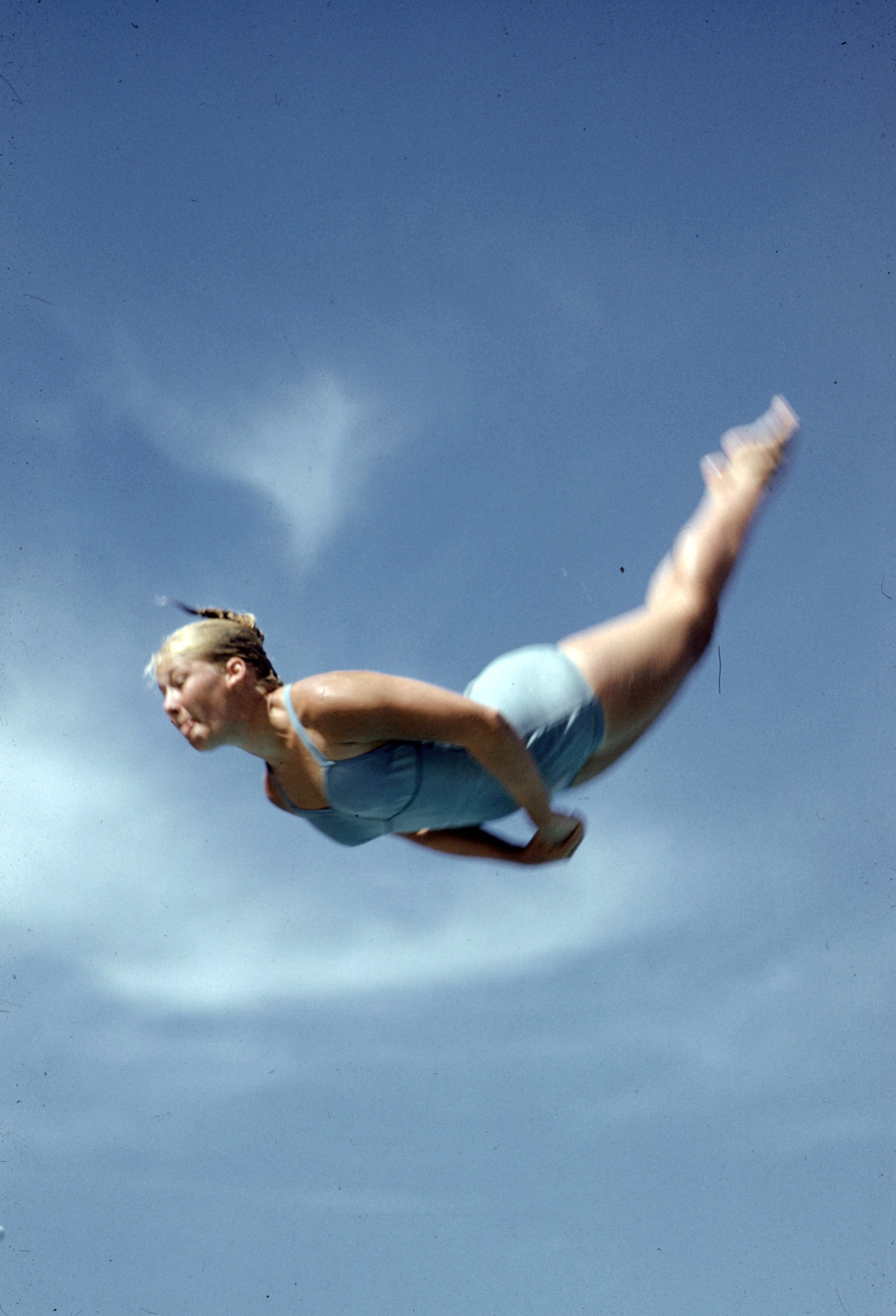 Women's diving champions in Florida, 1959.