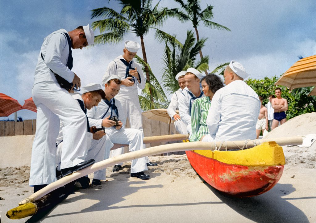 U.S. Navy in Hawaii 1940.