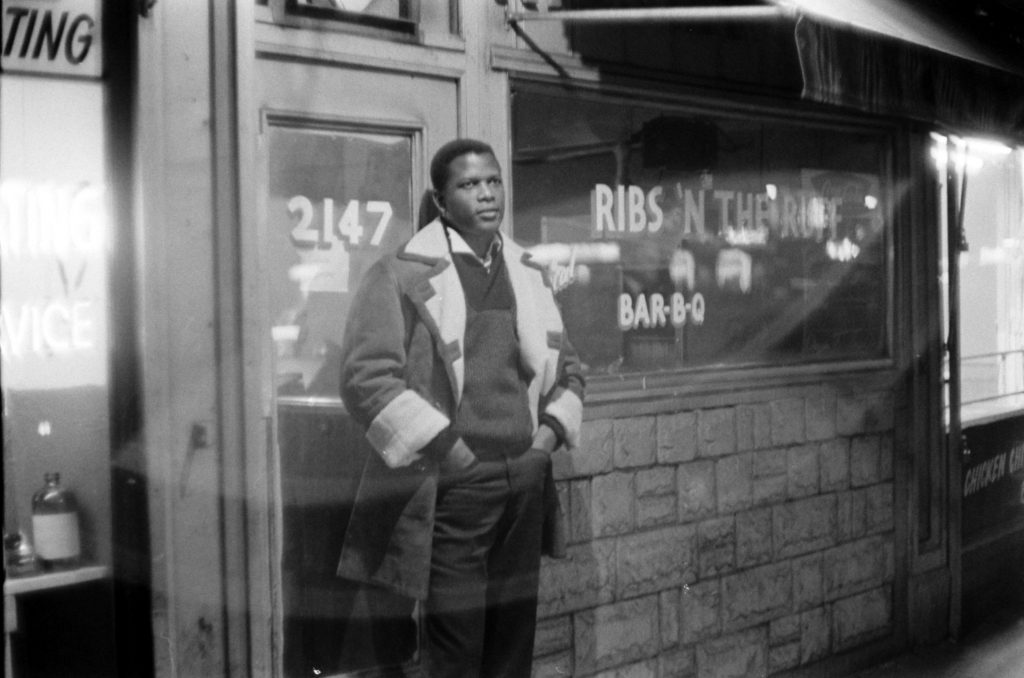 Sidney Poitier in "A Raisin in the Sun," 1959.