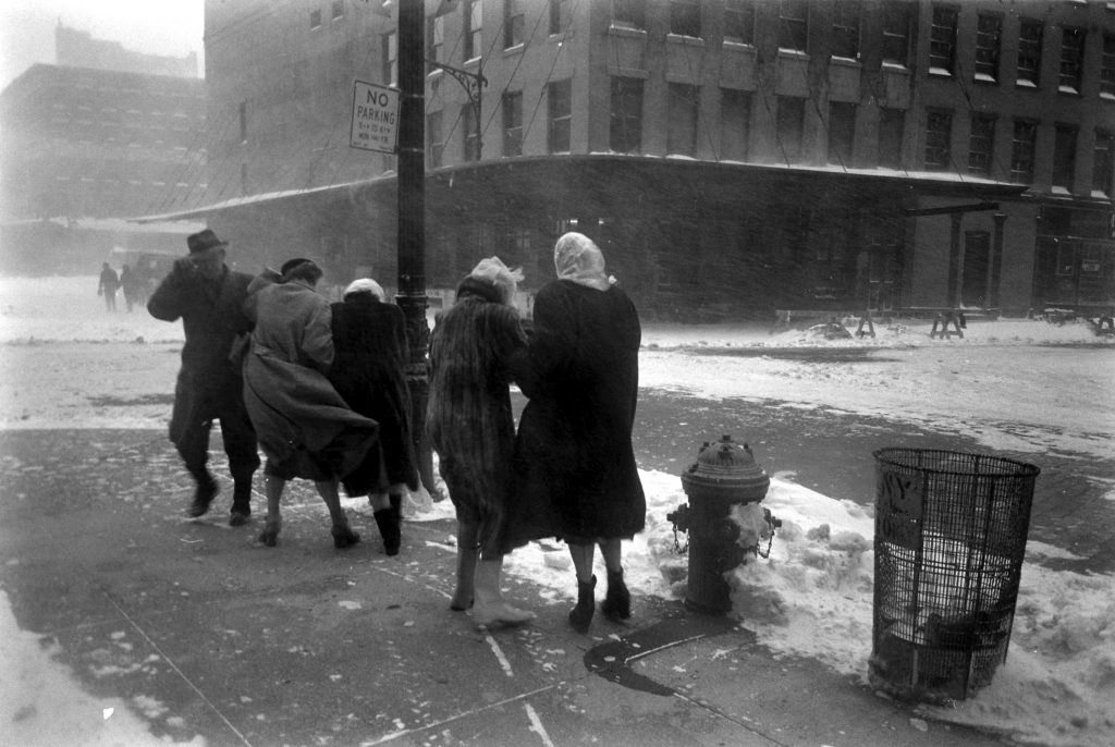 Blizzard in New York City, Mar. 18-19, 1956.