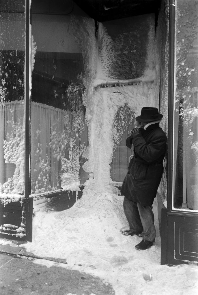 Blizzard in New York City, Mar. 18-19, 1956.