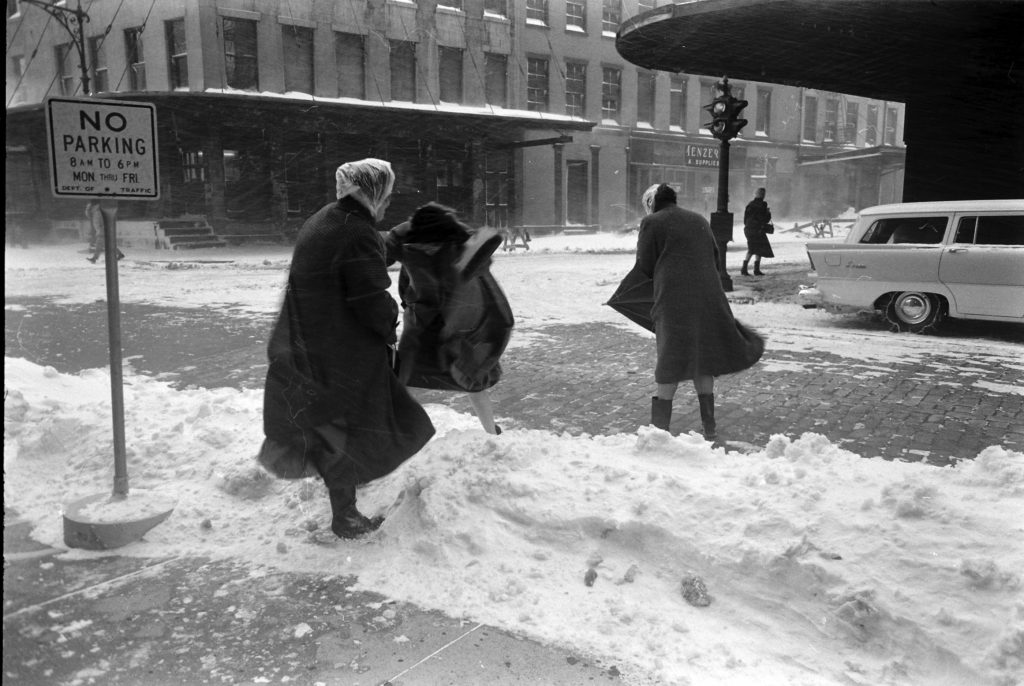 Blizzard in New York City, Mar. 18-19, 1956.