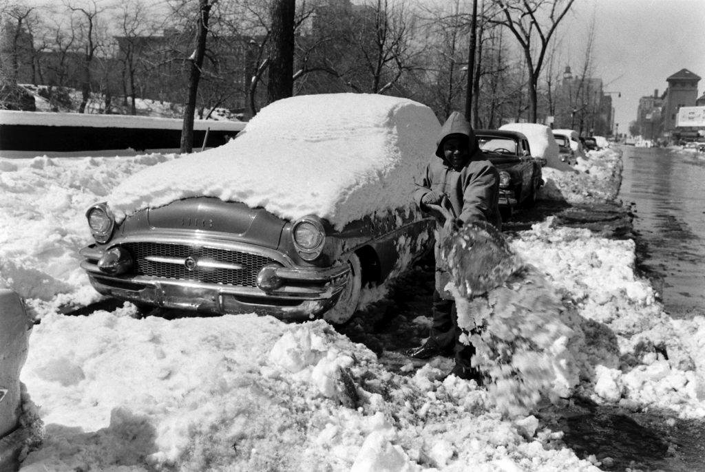 Blizzard in New York City, Mar. 18-19, 1956.