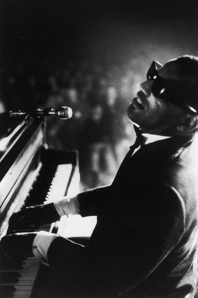 Ray Charles at Carnegie Hall, New York City, 1966.