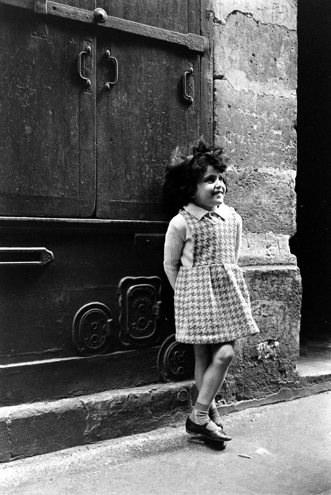 Little girl, Paris, 1963.