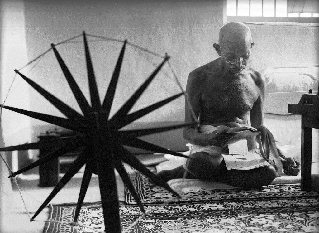 Gandhi and His Spinning Wheel: the Story Behind an Iconic Photo