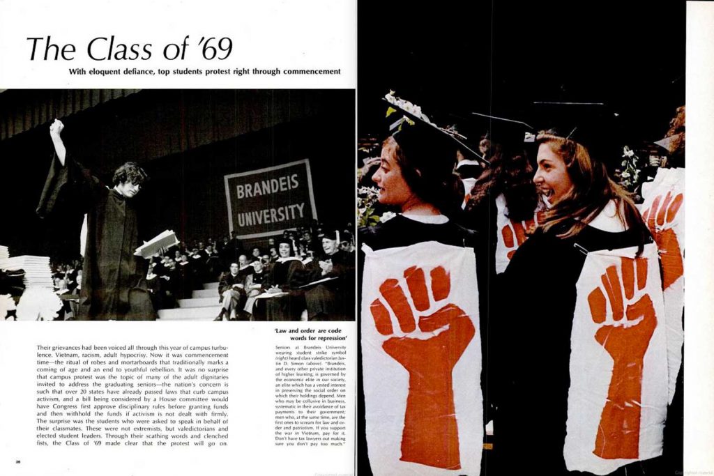 LIFE magazine, June 20, 1969, "Class of '69" page spreads. (Best viewed using "Full Screen" option, at right.)