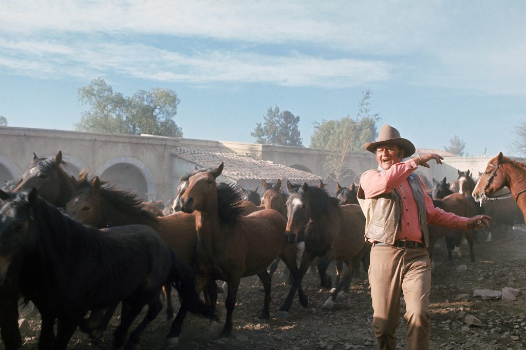 John Wayne photo essay by John Dominis for LIFE magazine, 1969.