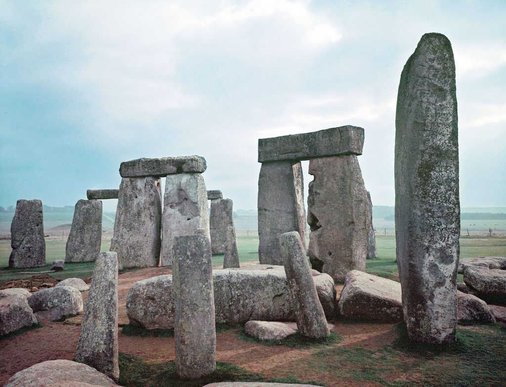 Stonehenge, photographed in 1955