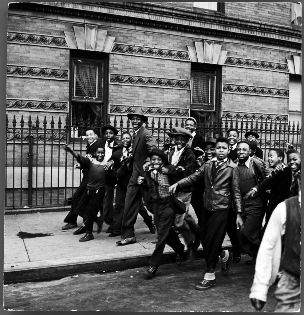 Pitcher Satchel Paige with fans, New York City, 1941. (Photo by George Strock/The LIFE Picture Collection © Meredith Corporation)